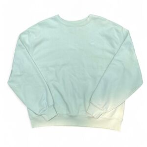 THE NORTH FACE oversized medium Men's light blue Crewneck Sweater